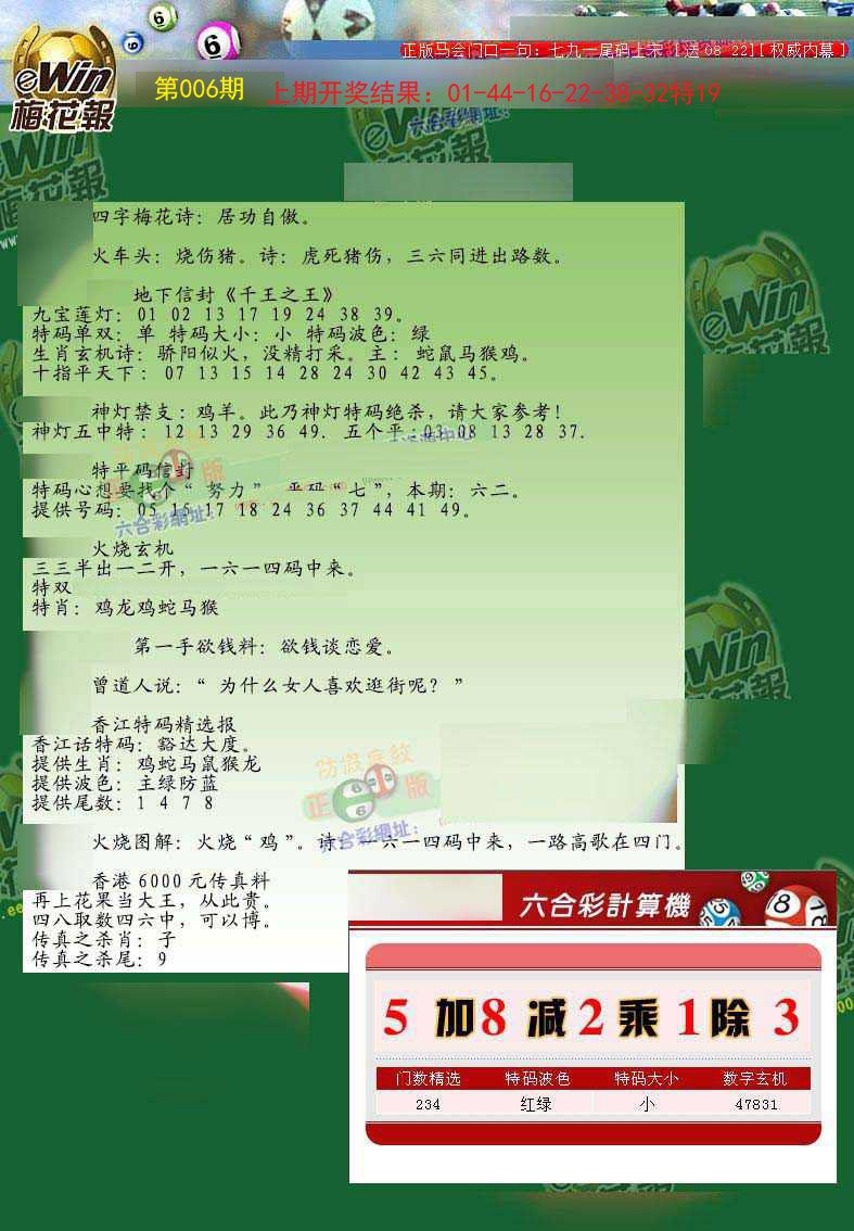 006期梅花报[图]