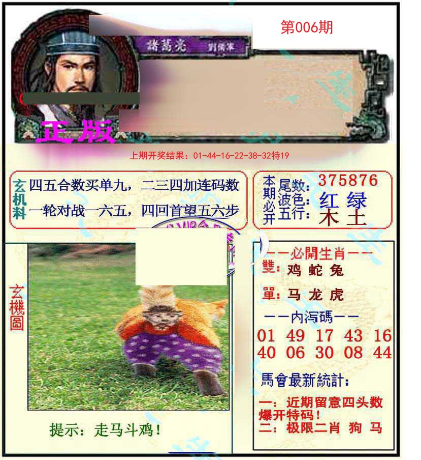 006期正宗孔明[图]