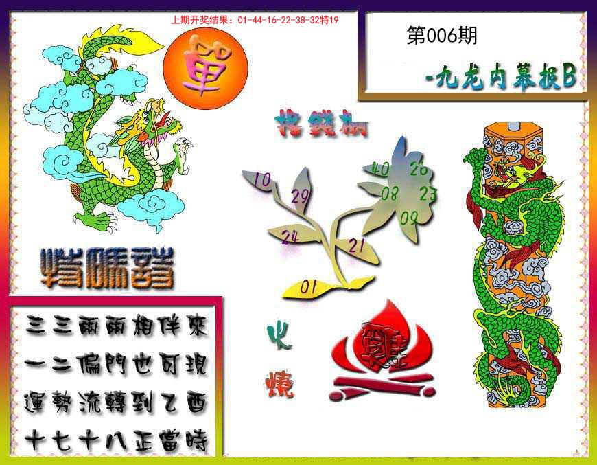 006期九龙内幕特肖图a[图]