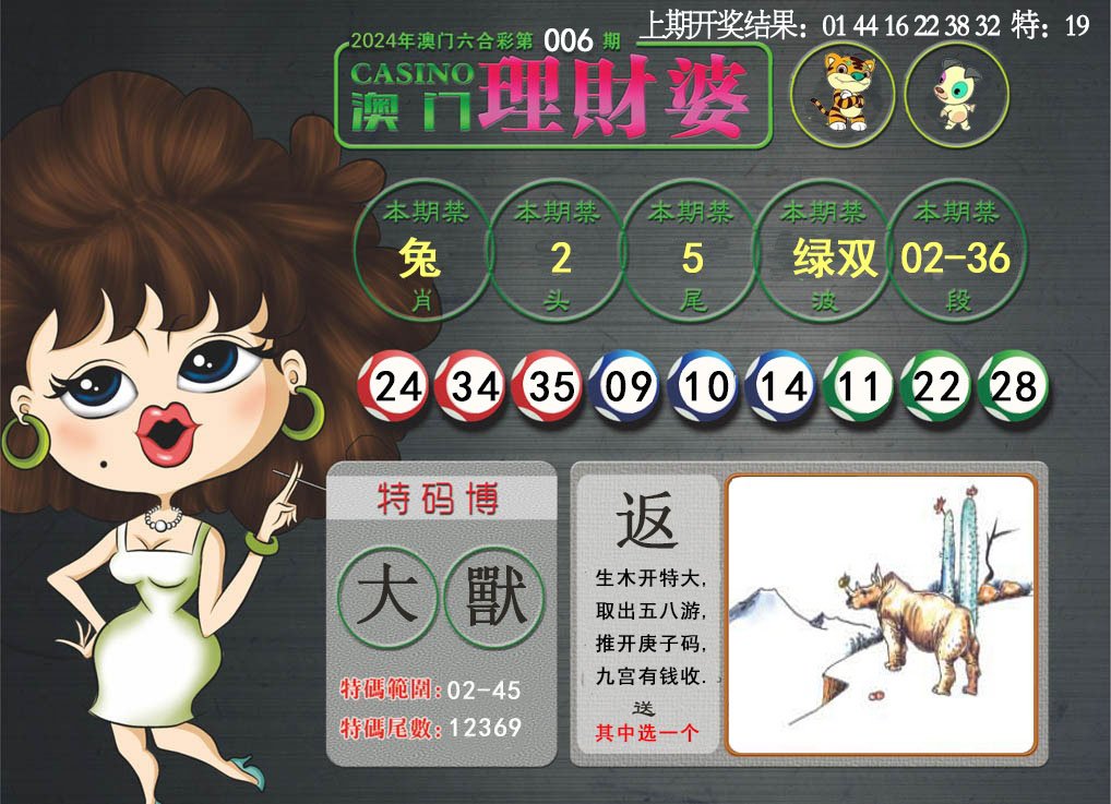 006期澳门理财婆[图]