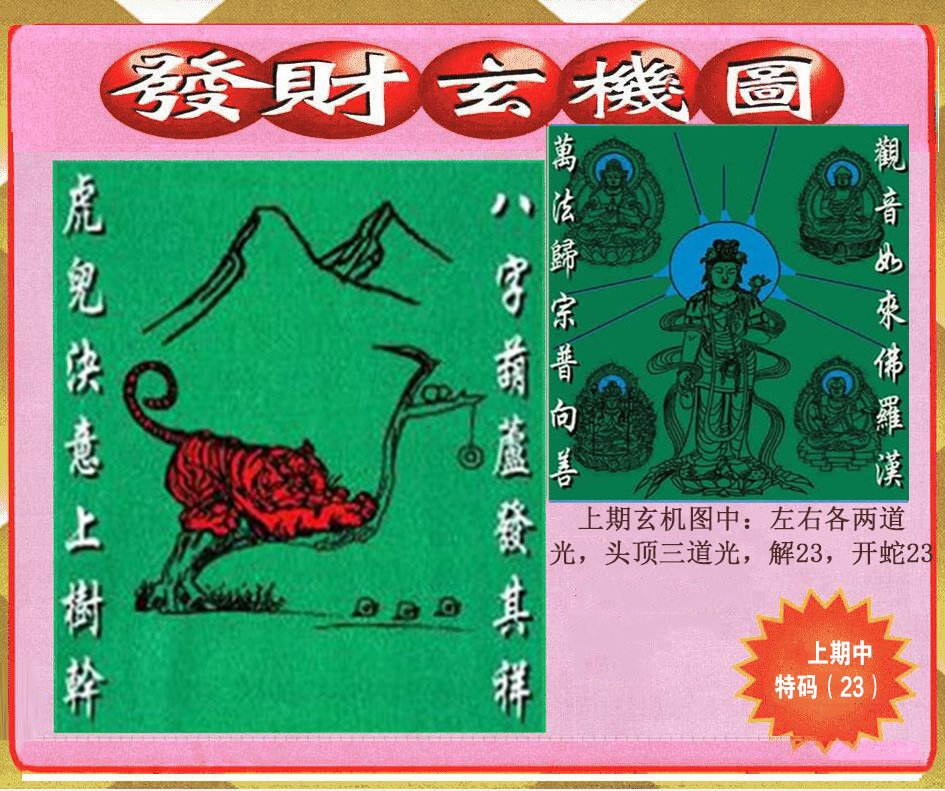 007期创富发财玄机图[图]