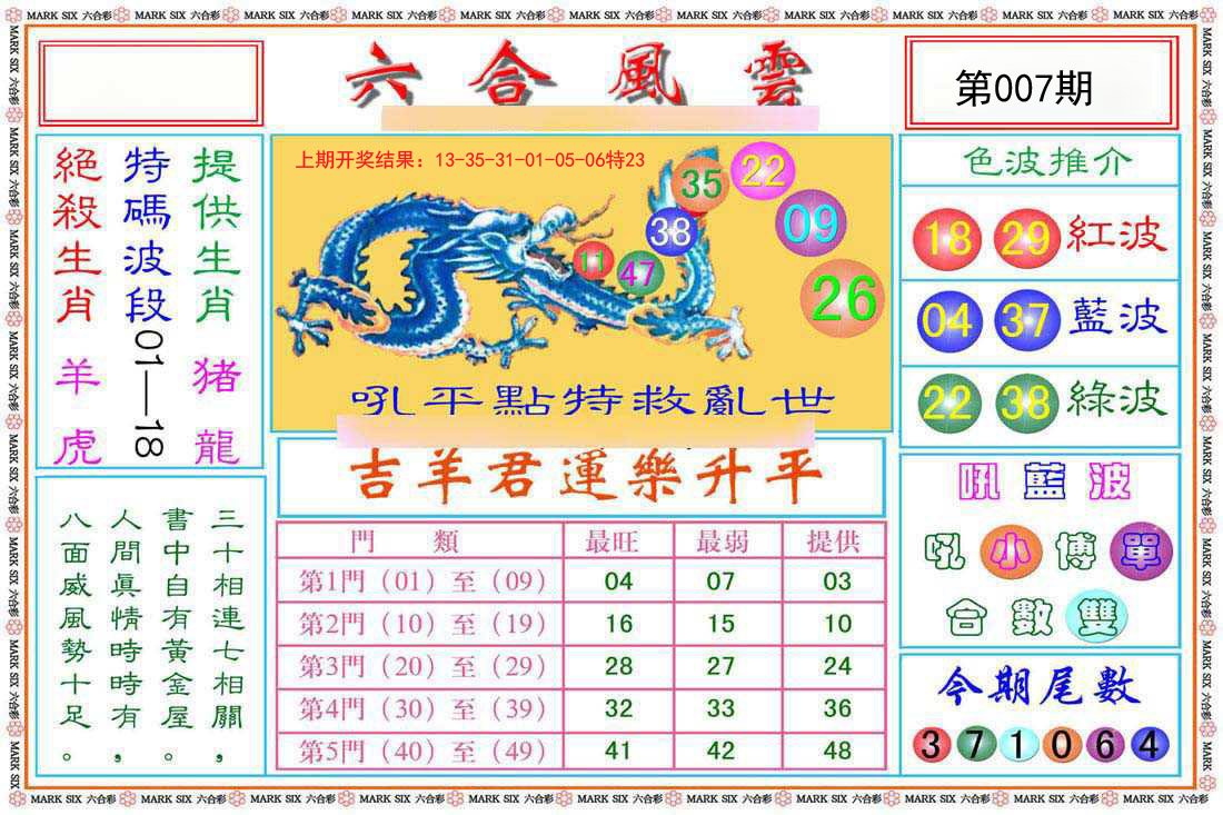 007期六合风云[图]