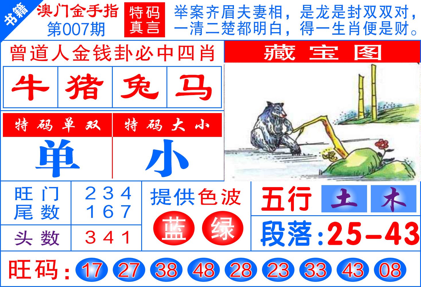 007期澳门金手指[图]