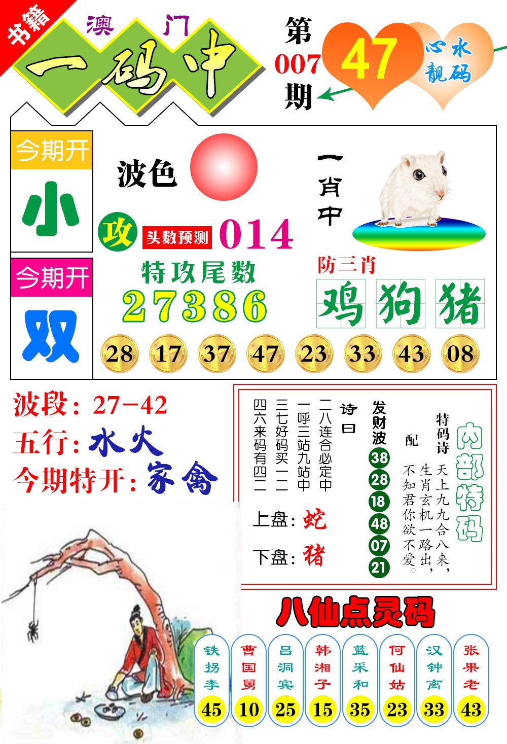 007期澳门发财波[图]