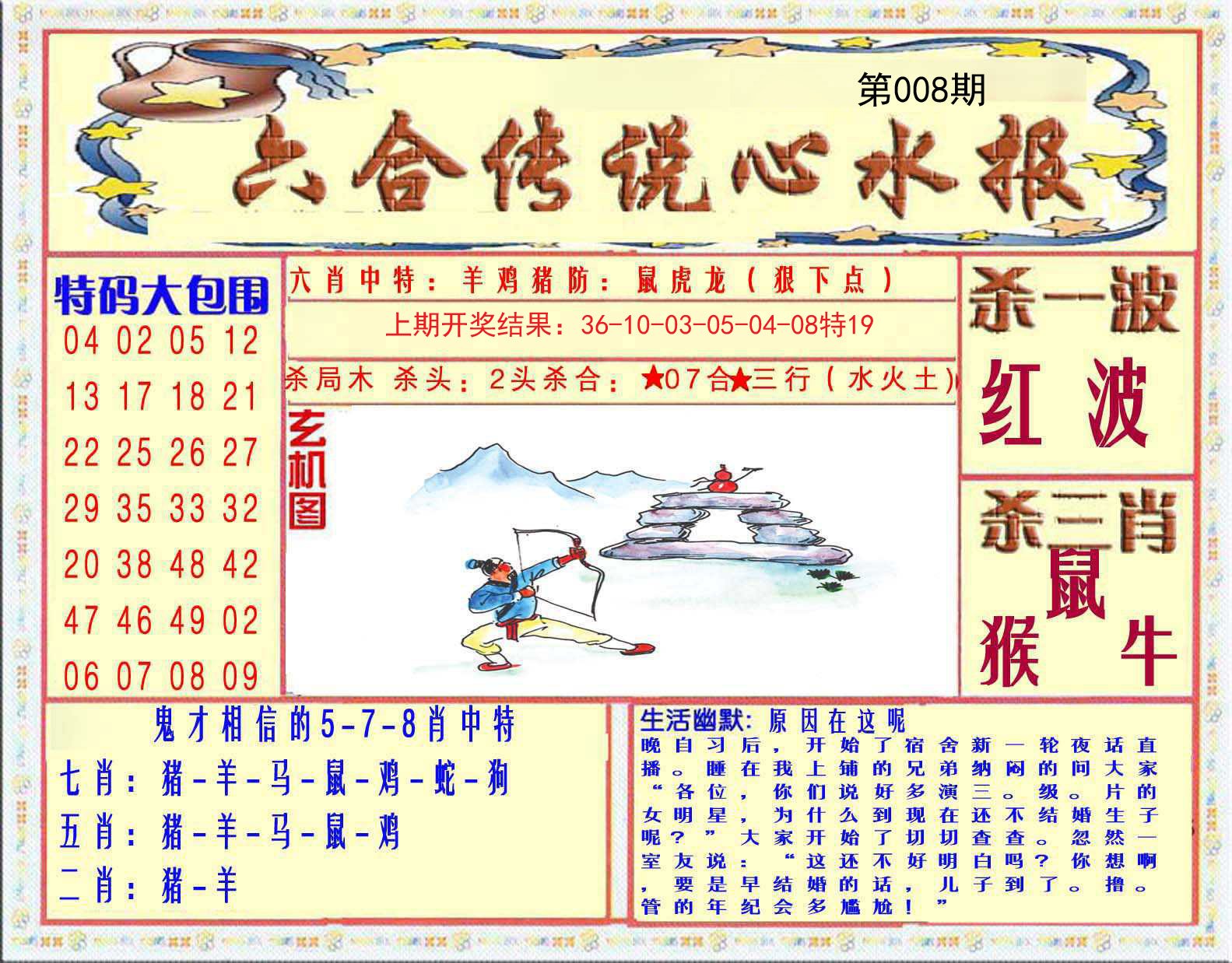 008期六合传说(心水版)[图]