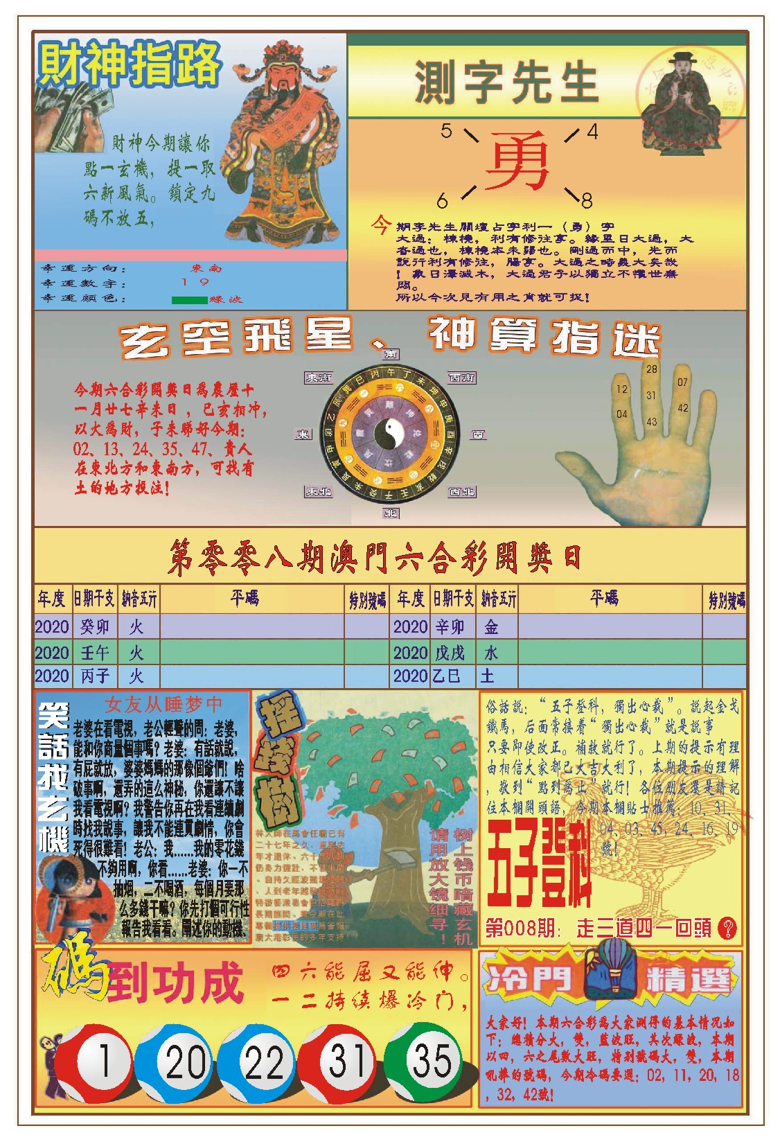 008期(新版)四柱预测B[图]