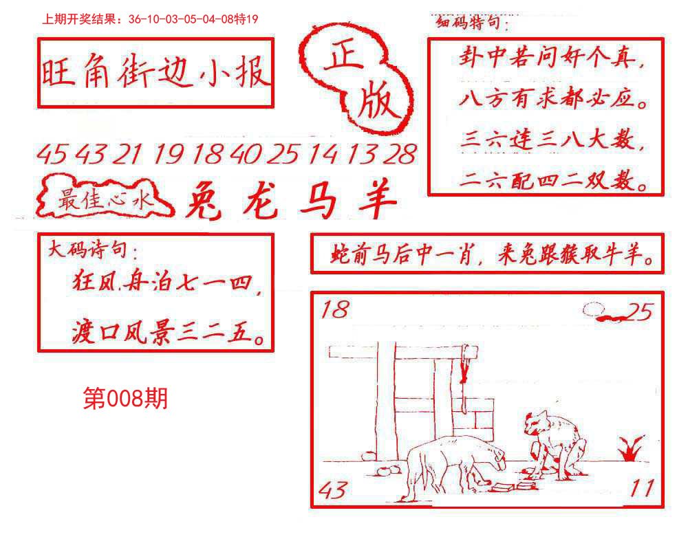 008期旺角街边小报[图]