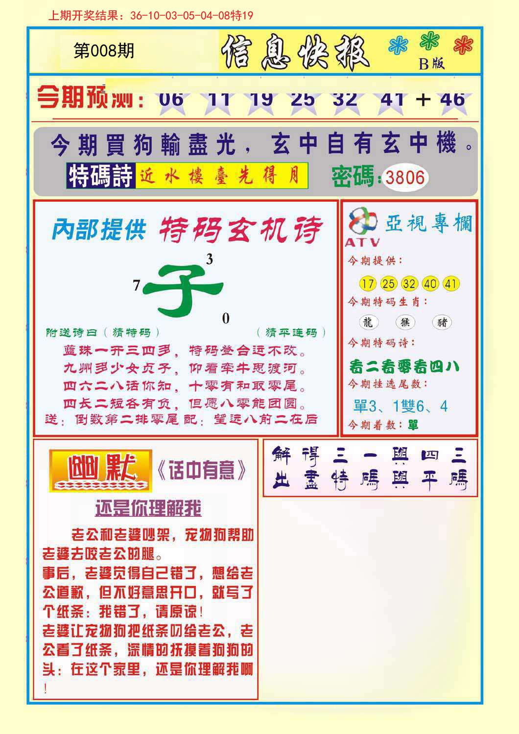 008期信息快报B[图]