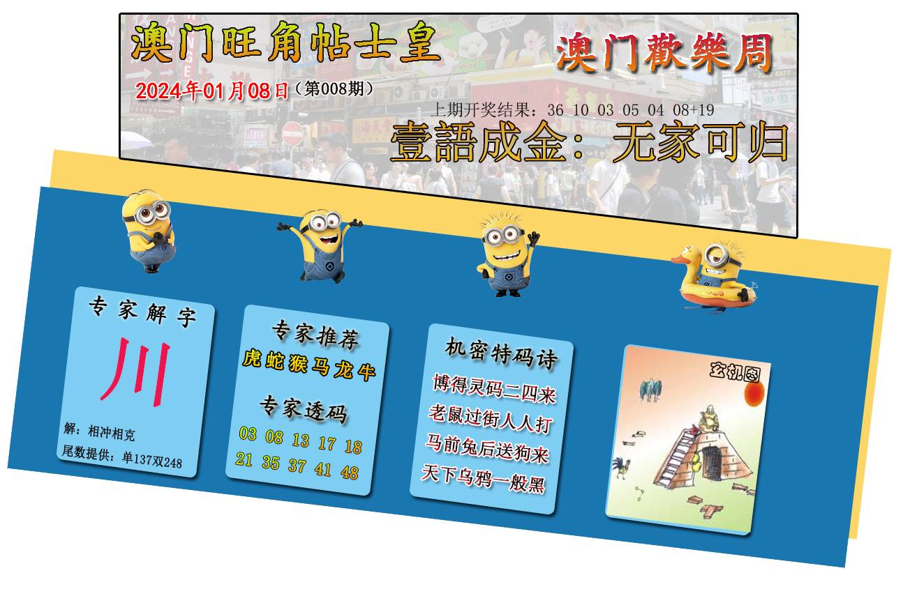 008期旺角贴士皇[图]