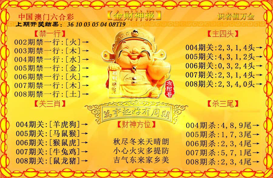 008期金财神[图]