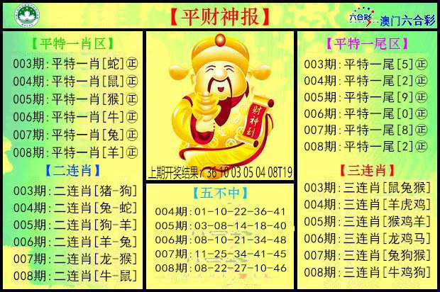 008期平财神[图]