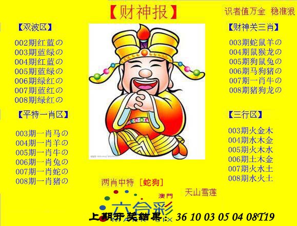 008期黄财神[图]