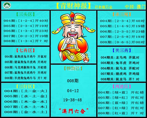 008期青财神[图]