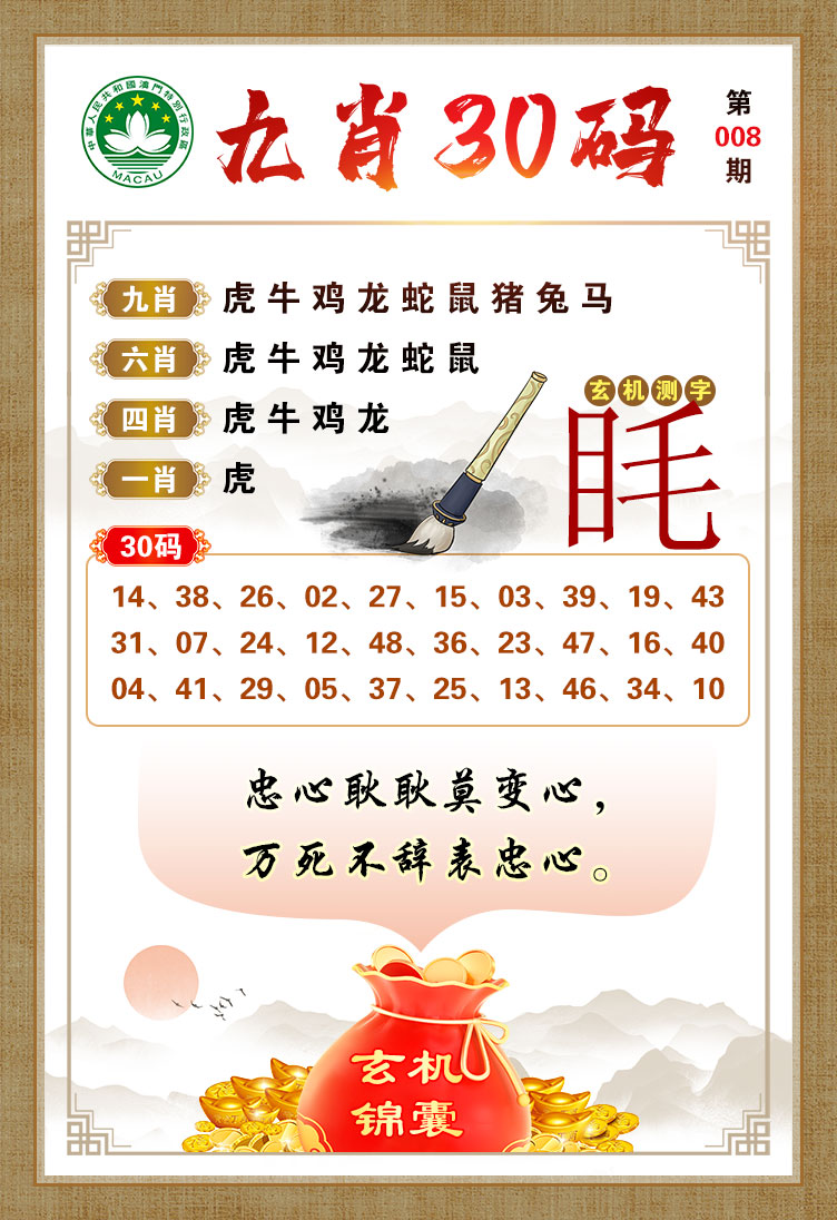 008期九肖30码[图]