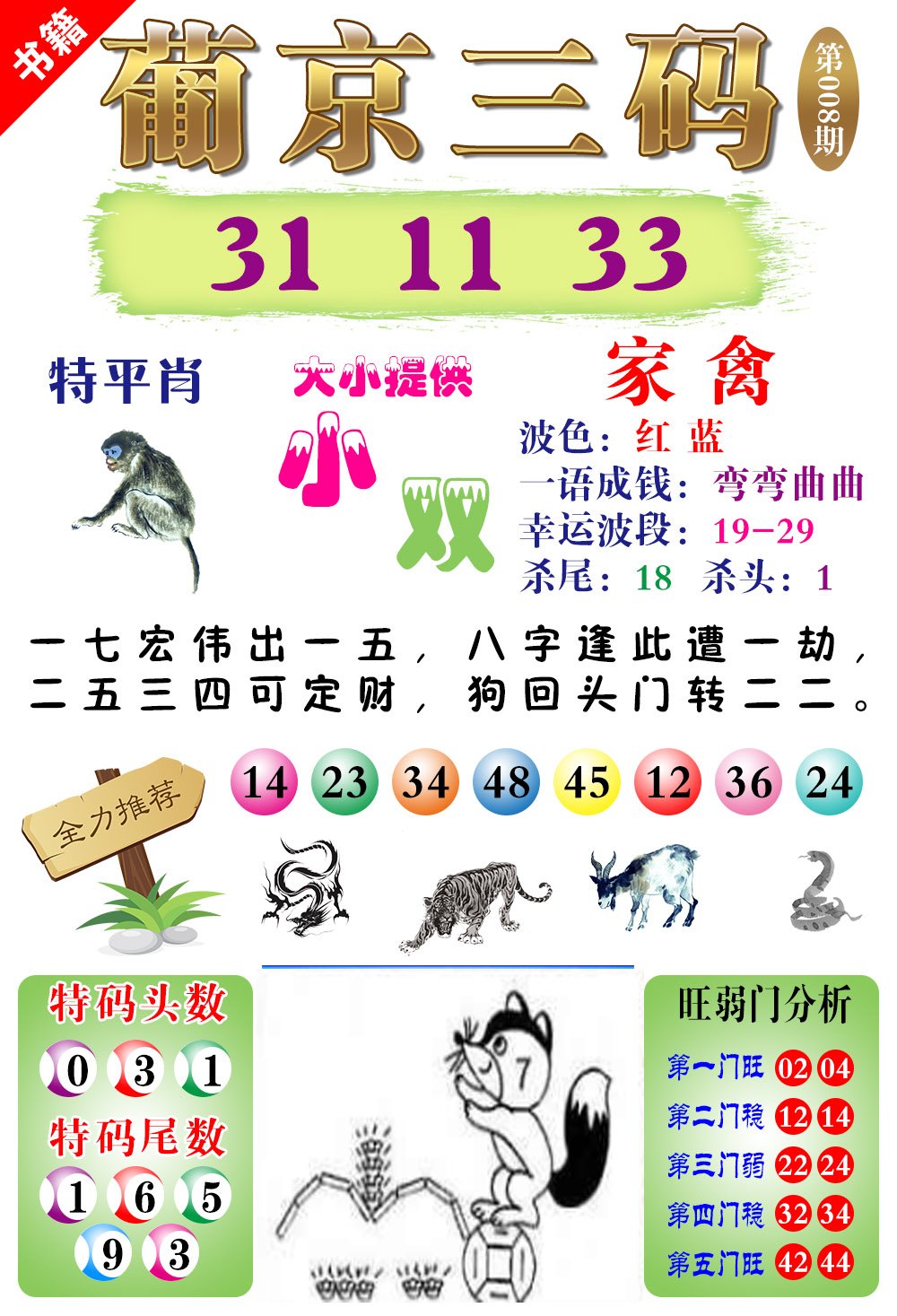 008期澳门葡京三码[图]