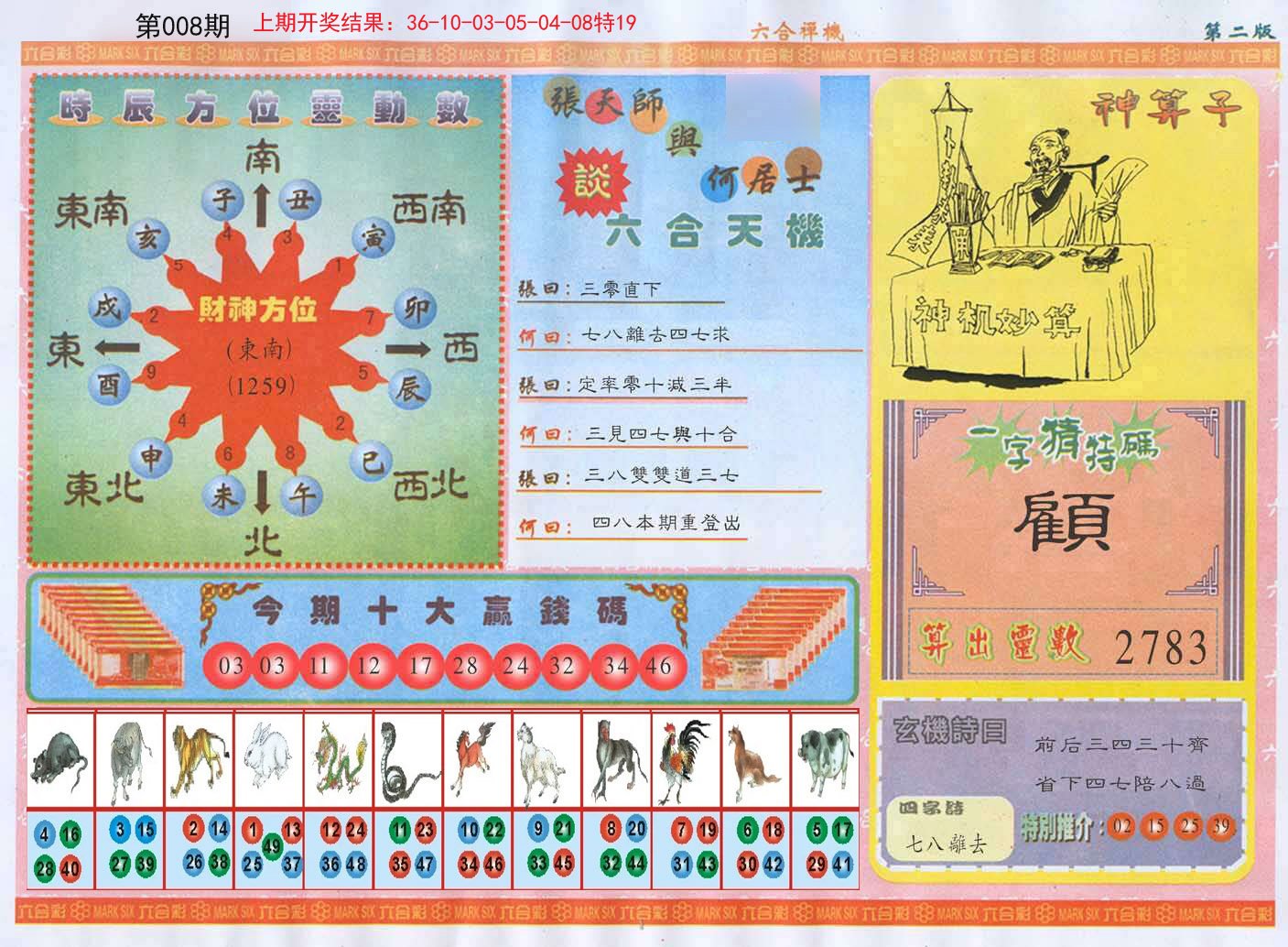 008期六合禅机B[图]