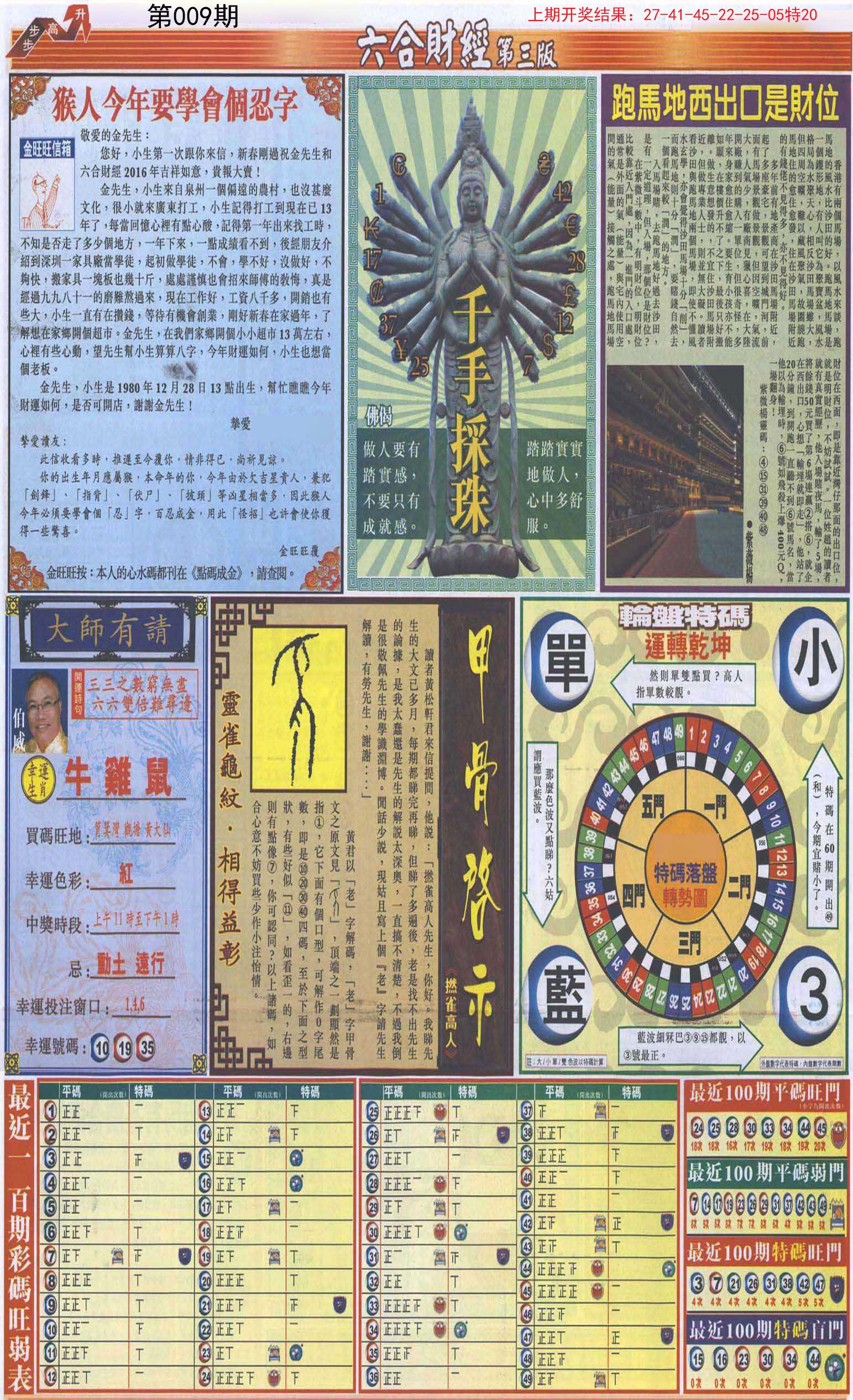 009期六合财经C加大版[图]