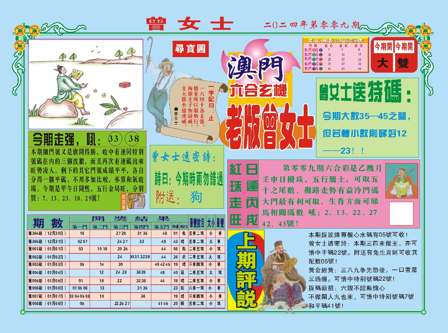 009期老版曾女士A[图]