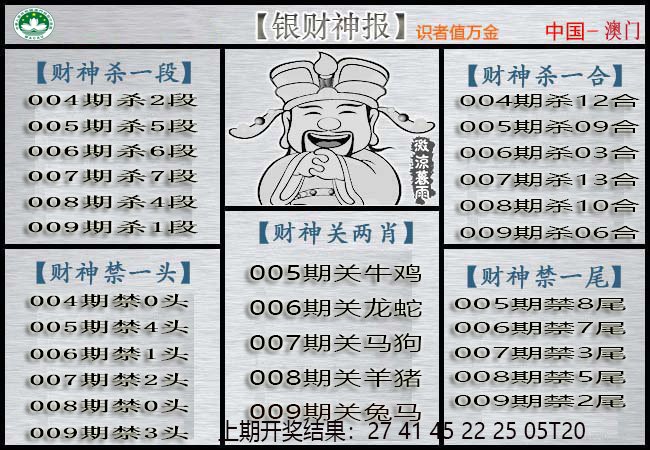 009期银财神[图]