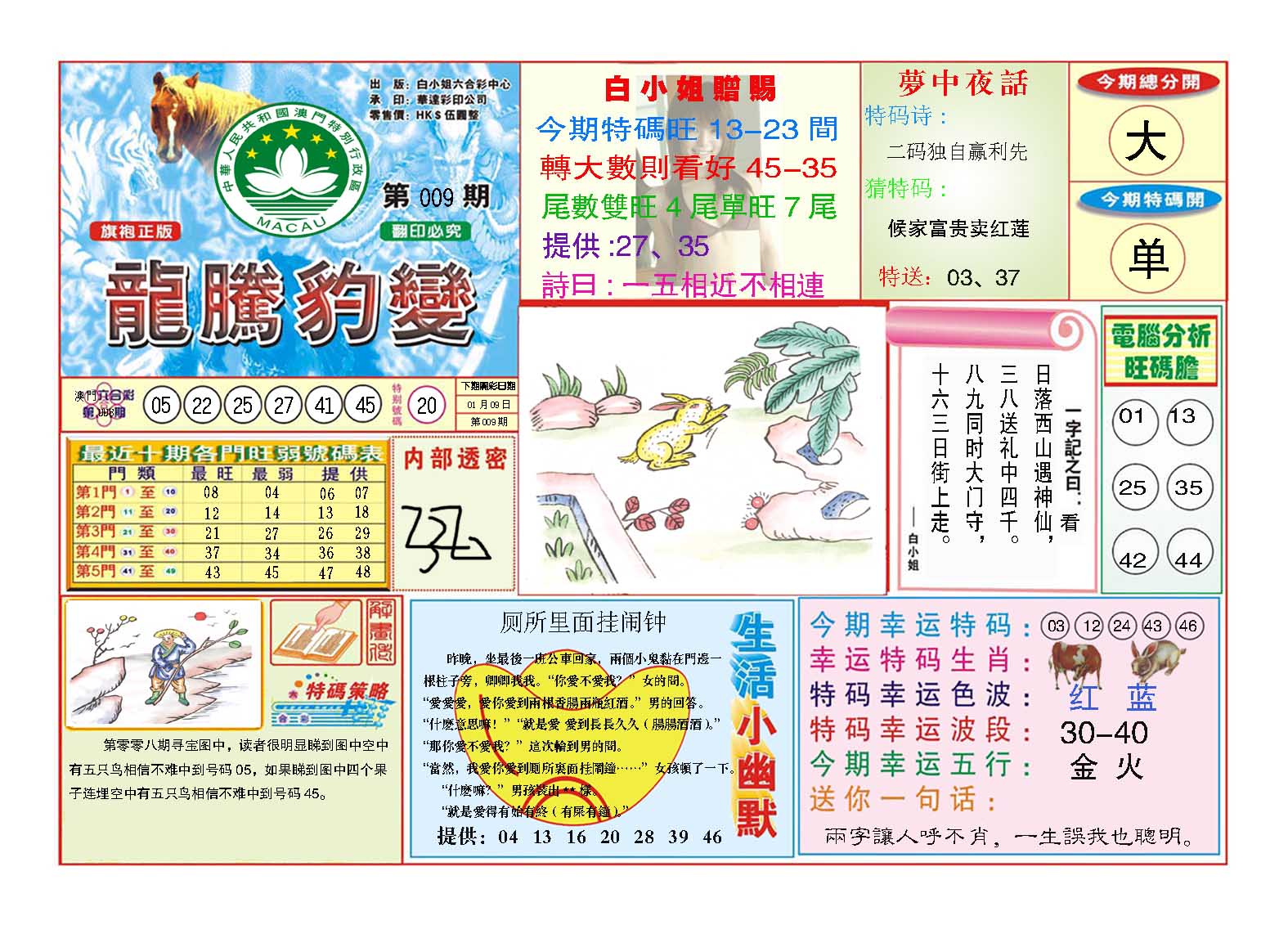 009期龙腾豹变[图]