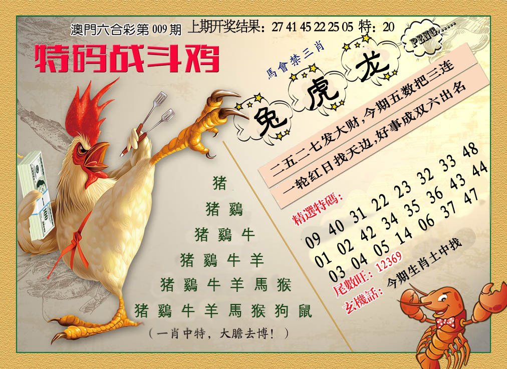 009期特码战斗机[图]