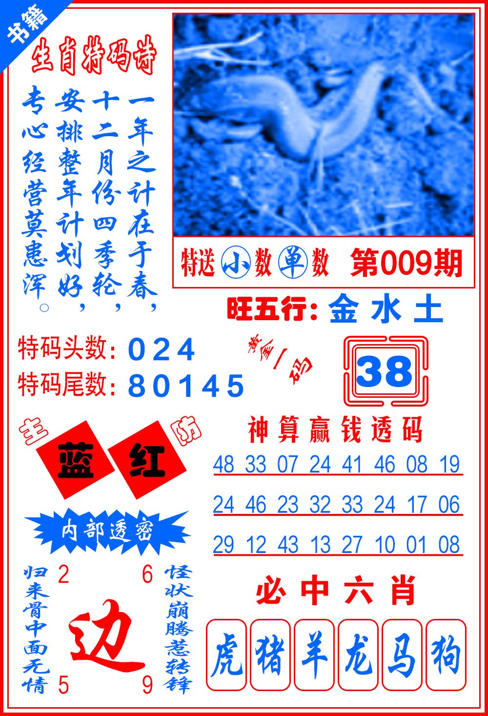 009期澳门黄金一码[图]