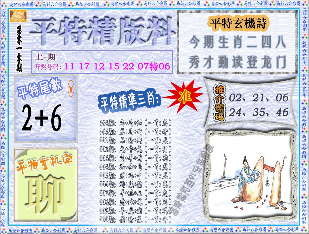 010期平特精版料[图]