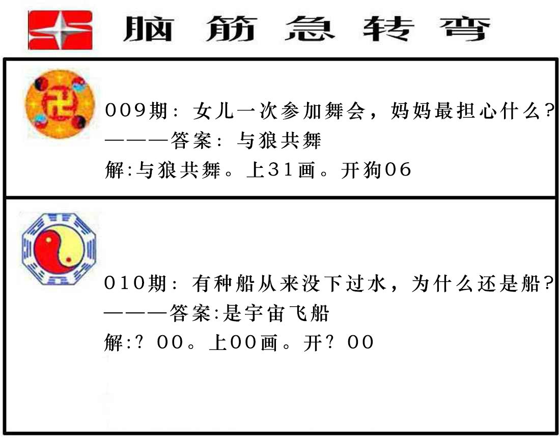 010期脑筋急转弯[图]