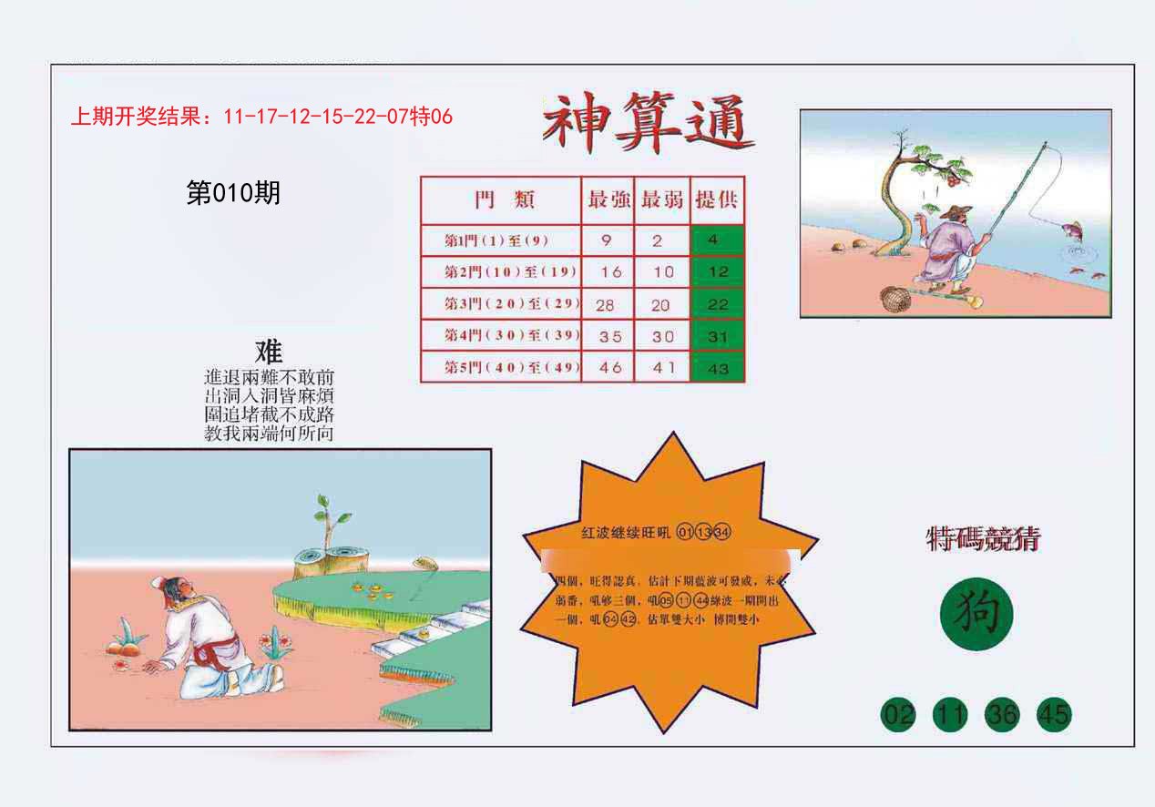 010期4-台湾神算[图]