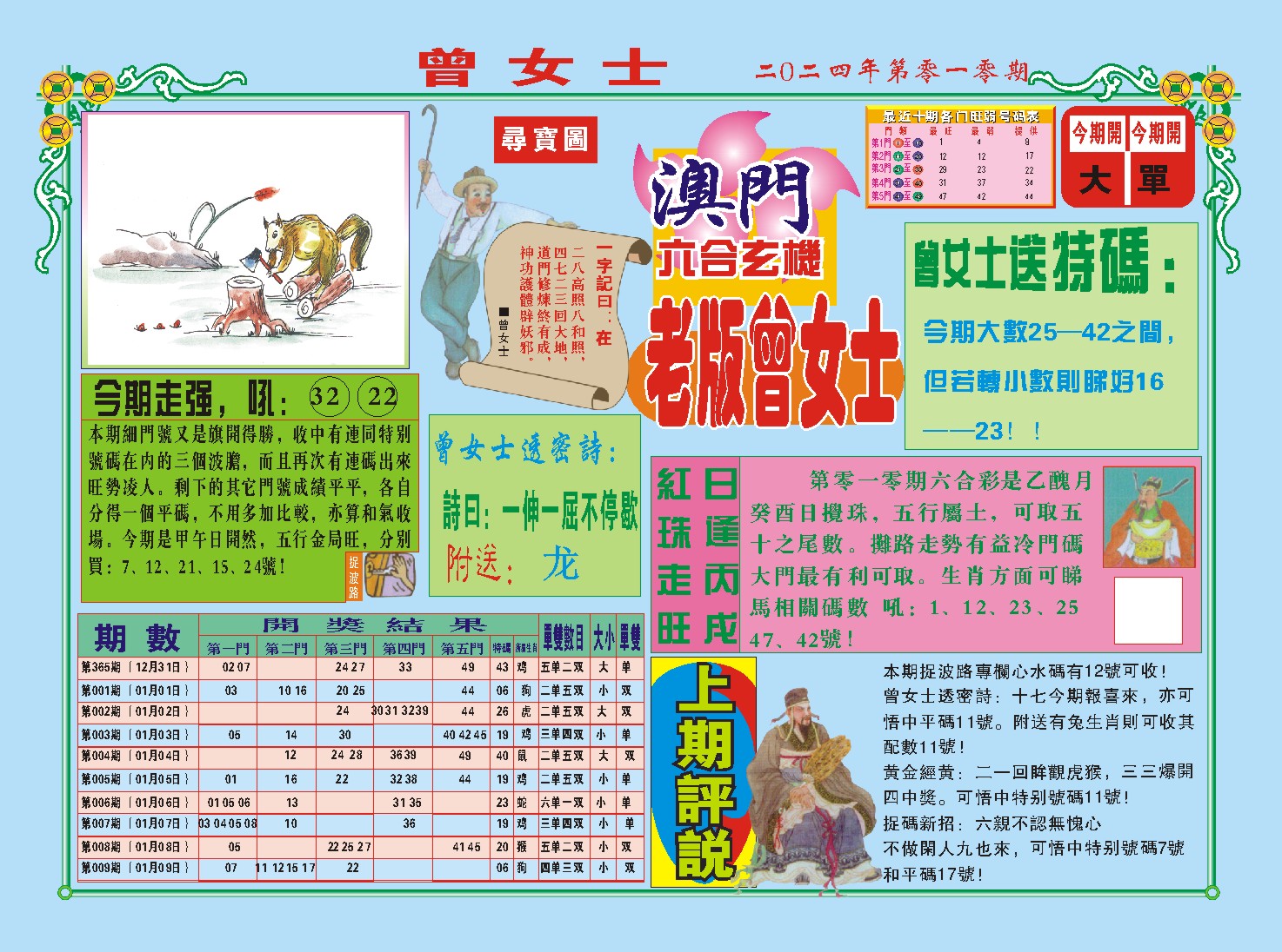 010期老版曾女士A[图]