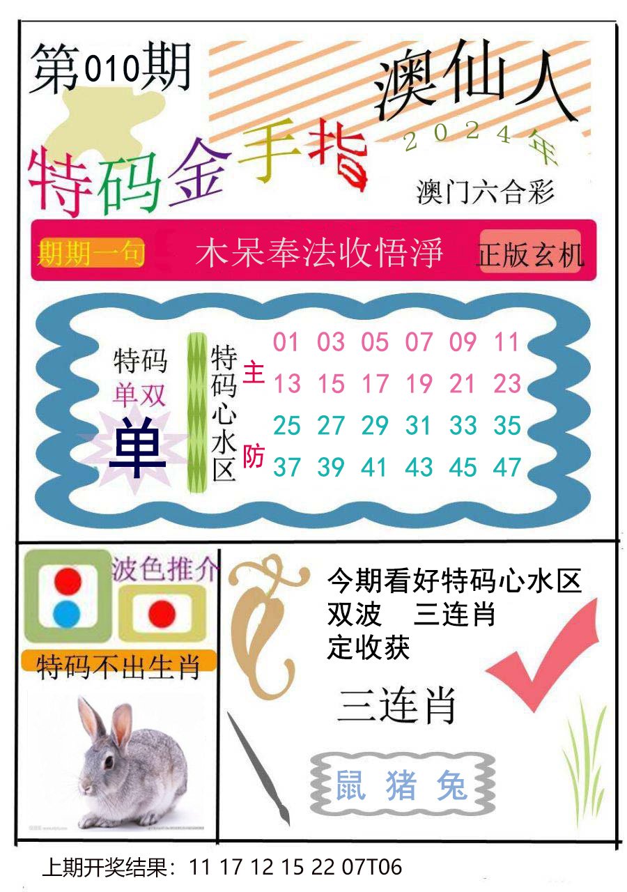 010期特码金手指[图]