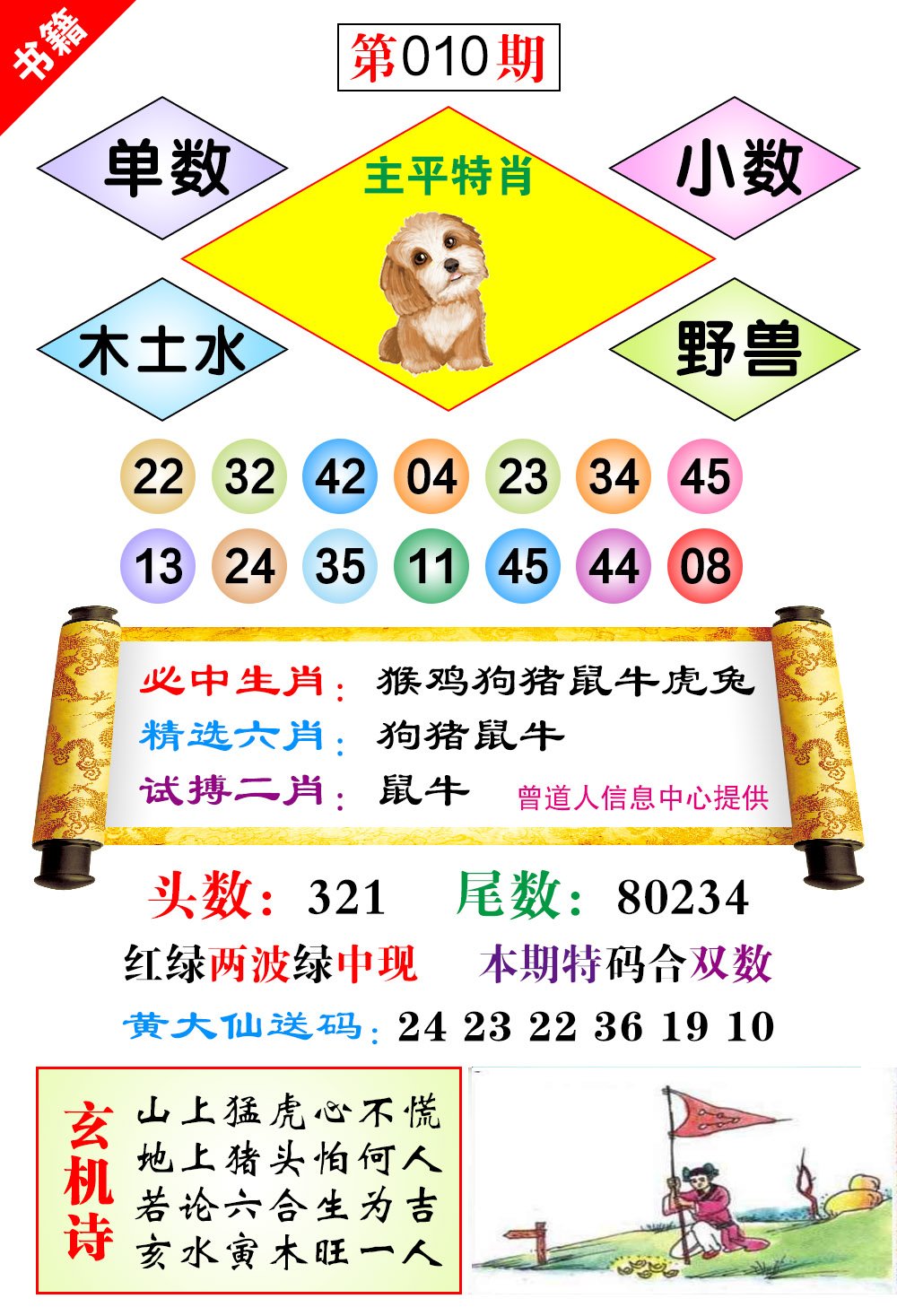 010期澳门济公十八码[图]