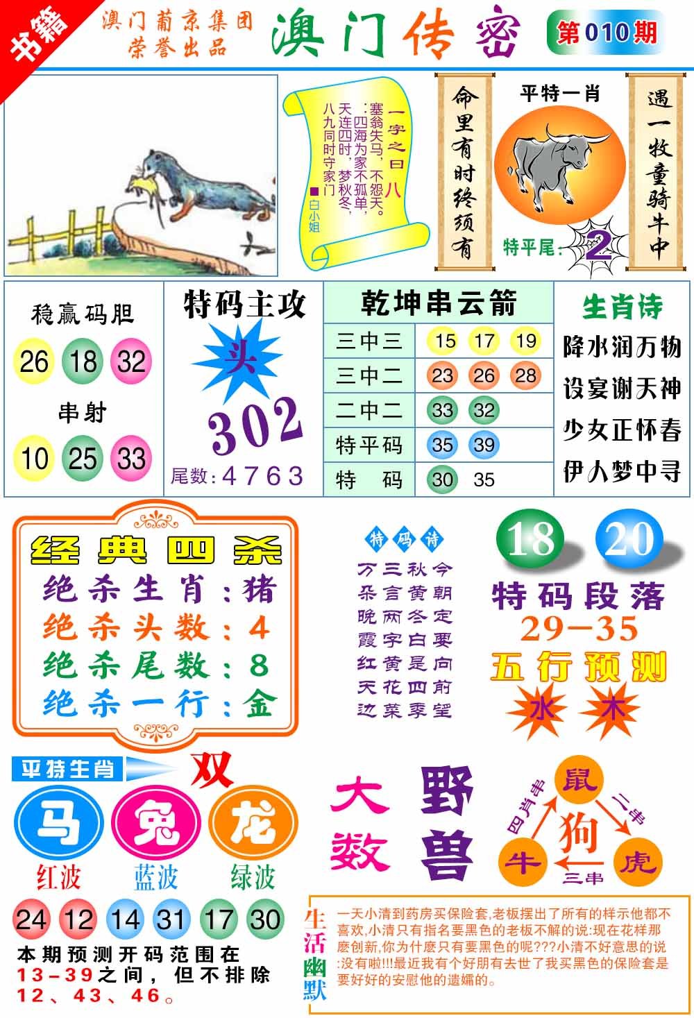 010期澳门传密心水[图]