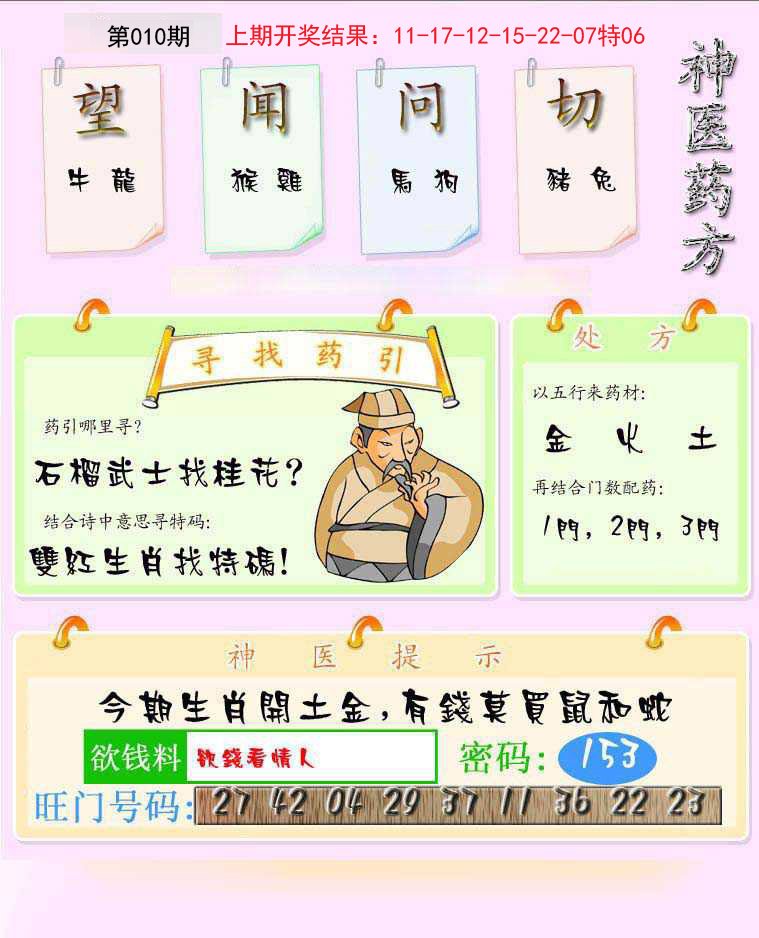 010期神医药方[图]