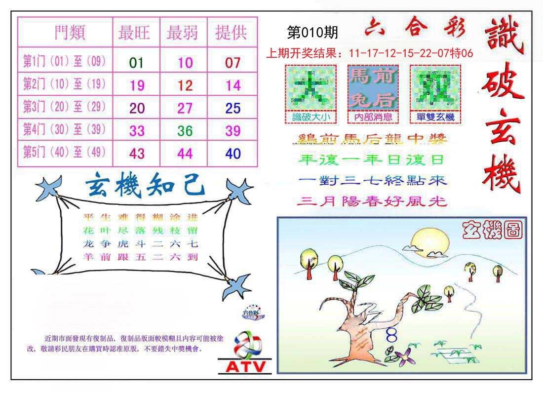 010期识破玄机[图]