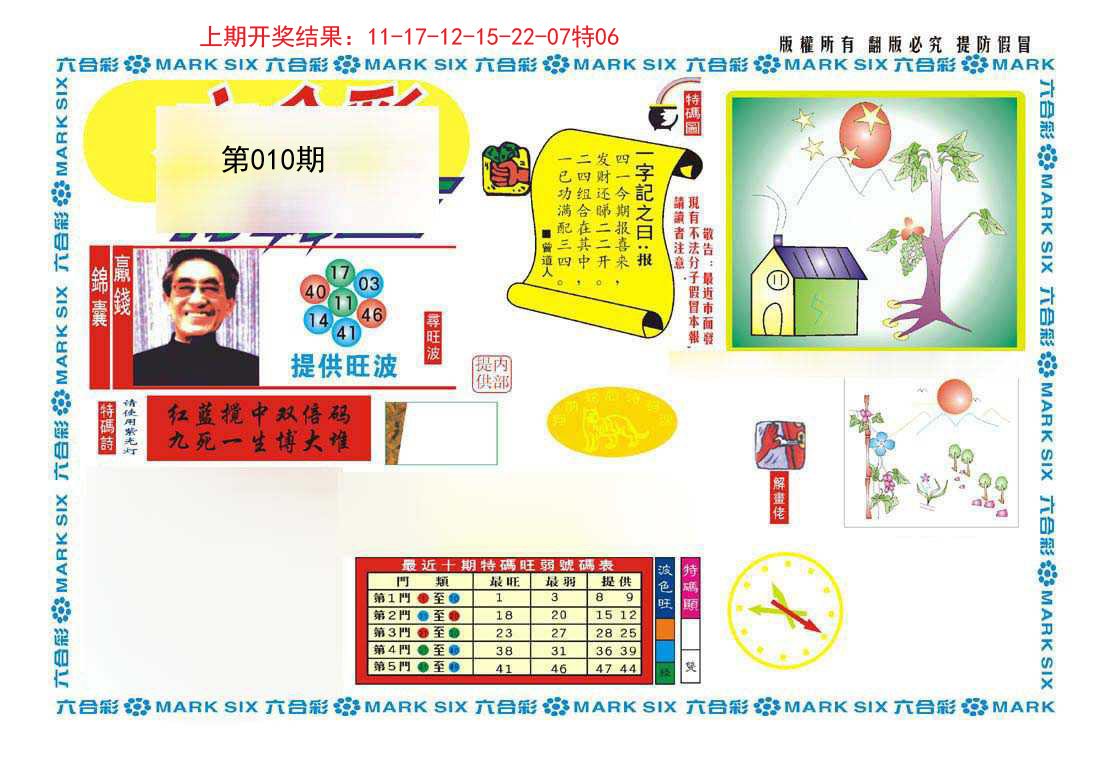 010期新特码王[图]