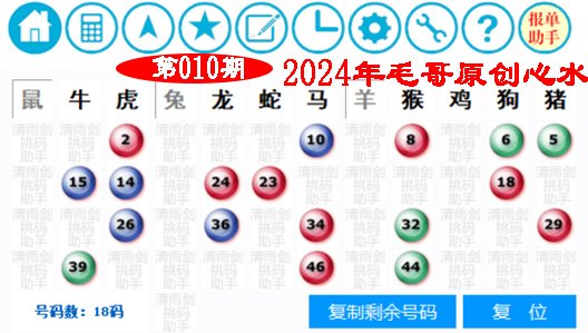 010期毛哥心水[图]