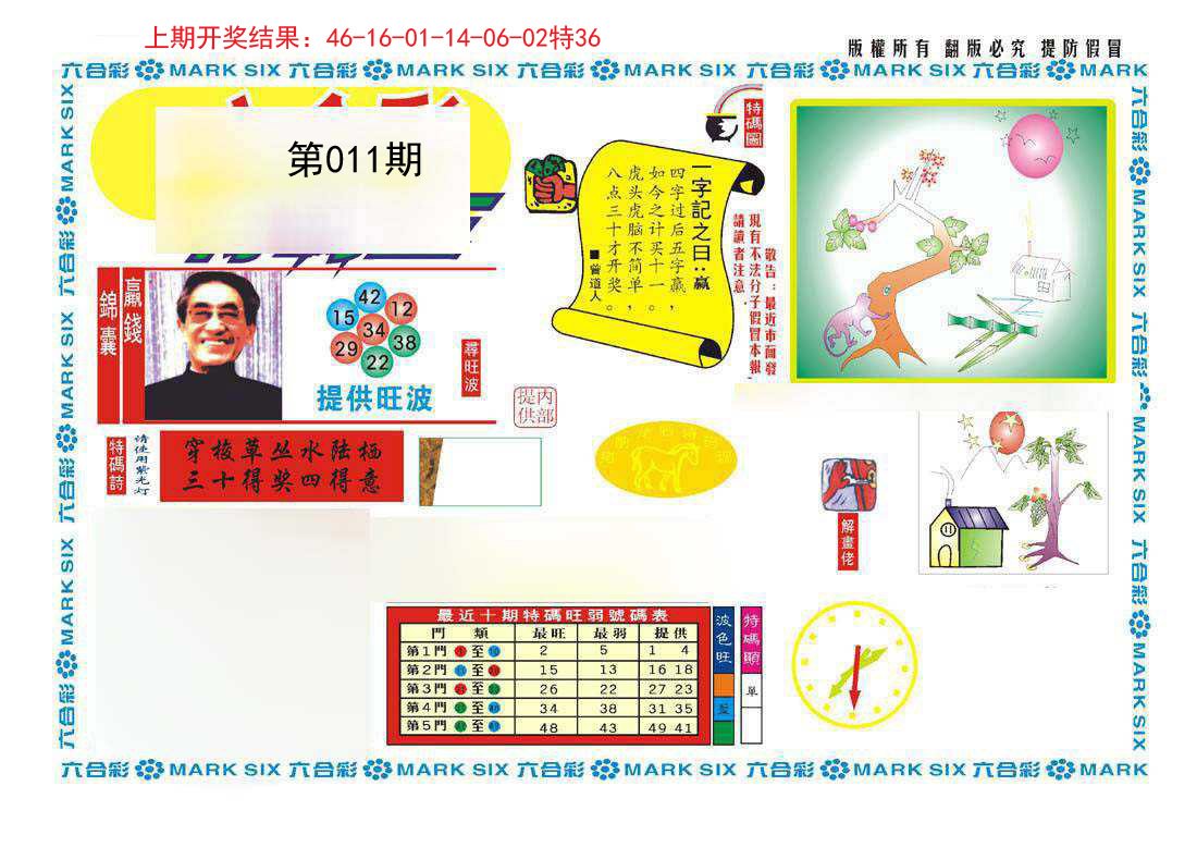011期新特码王[图]