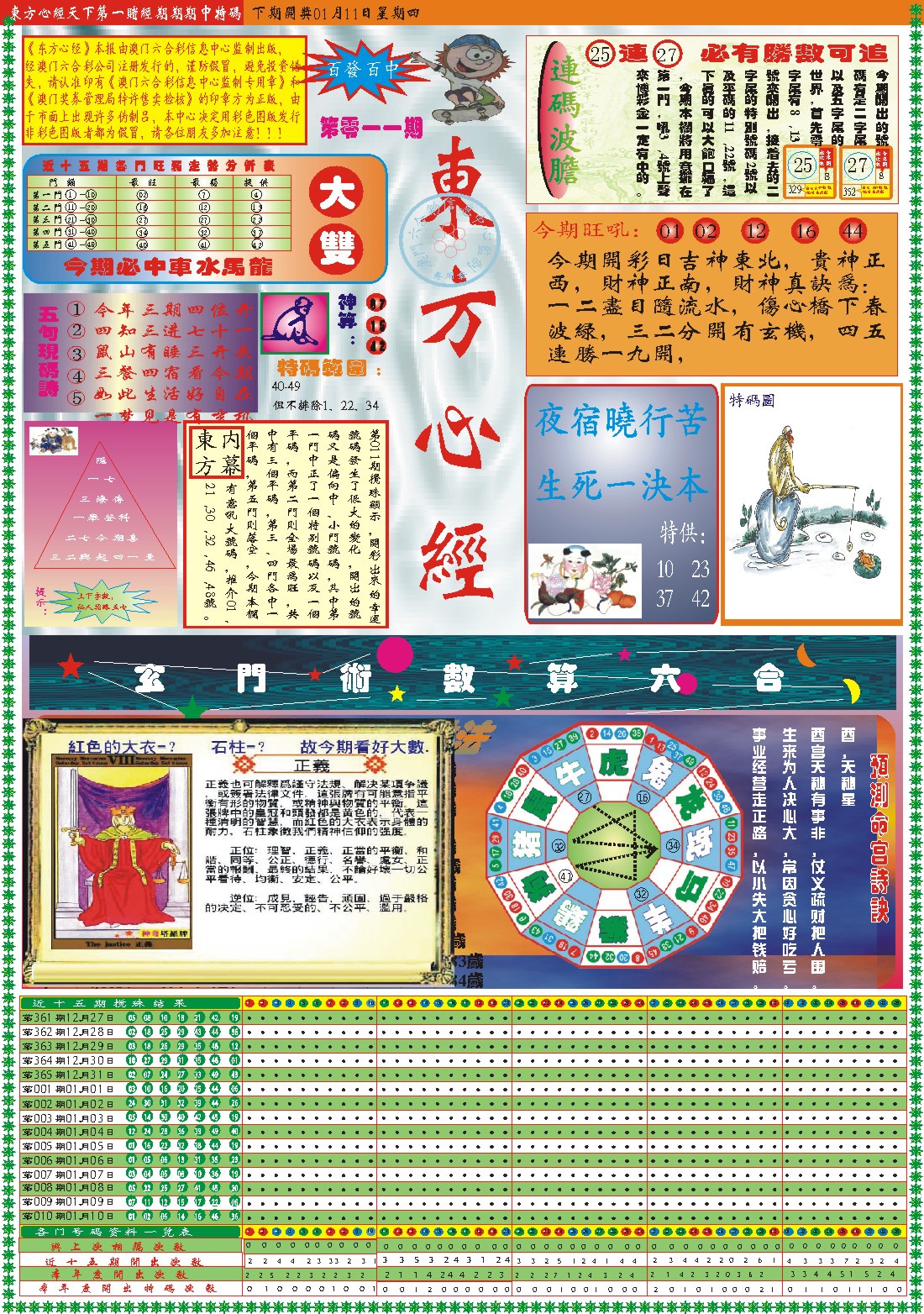 011期东方心经A[图]