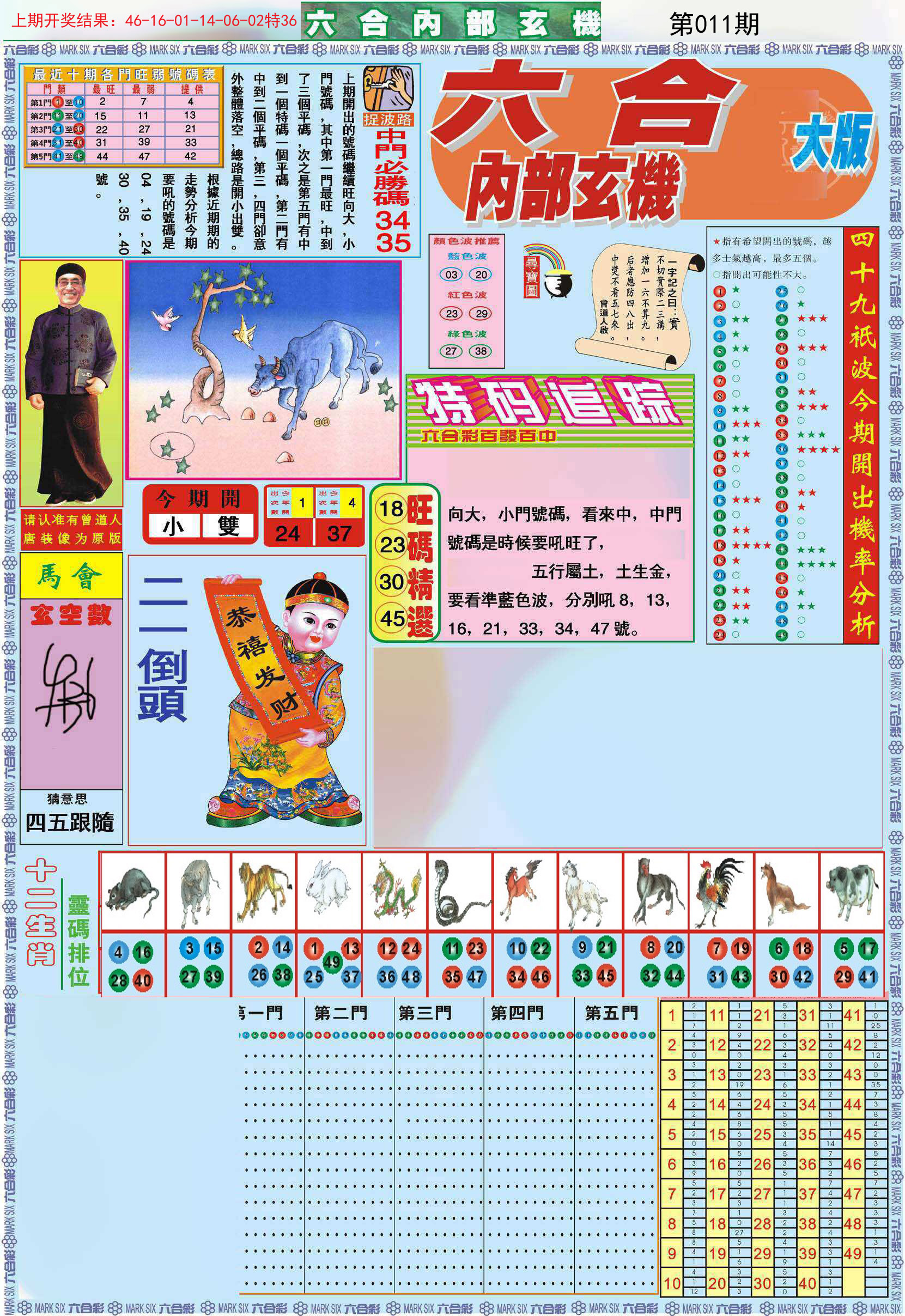 011期六合内部A加大版[图]