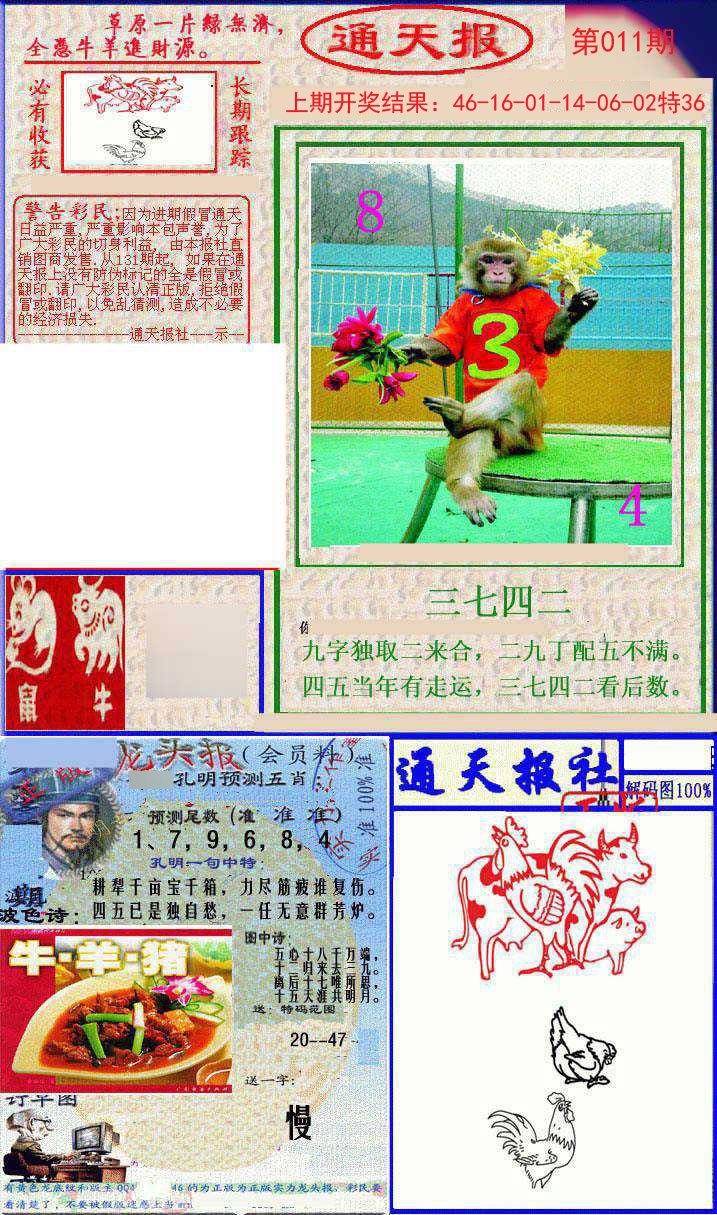 011期实力通天报[图]