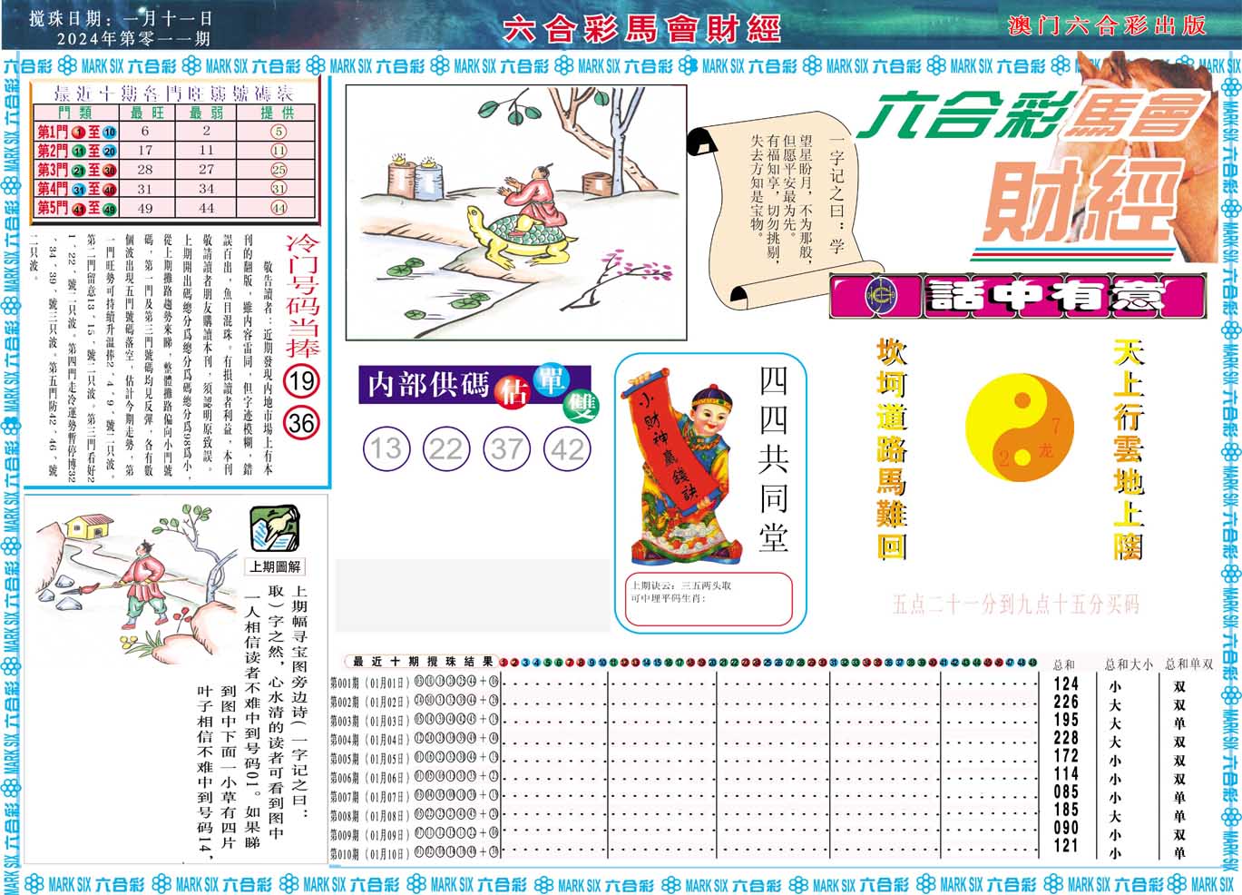 011期马会财经A[图]