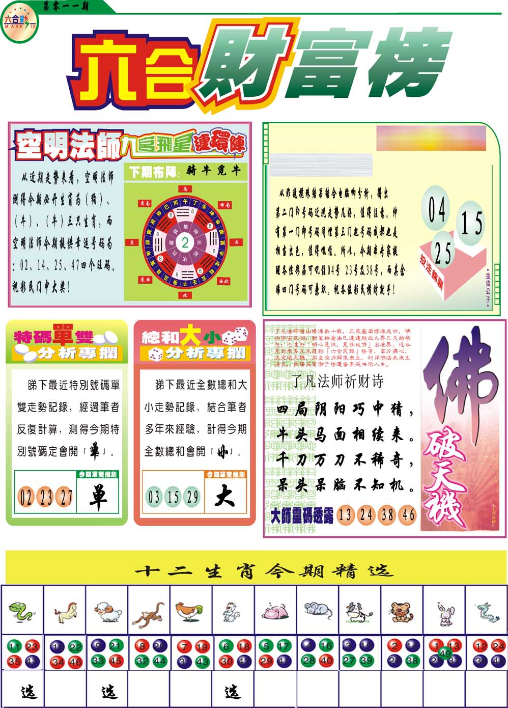 011期财富榜[图]