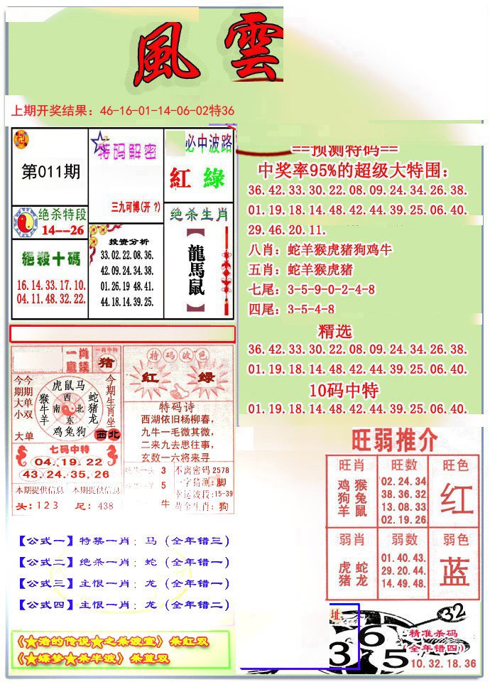 011期风云榜[图]