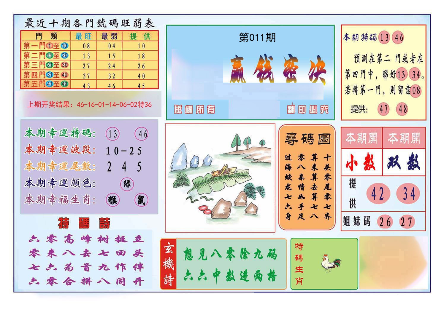 011期九龍赢钱密决(推荐)[图]