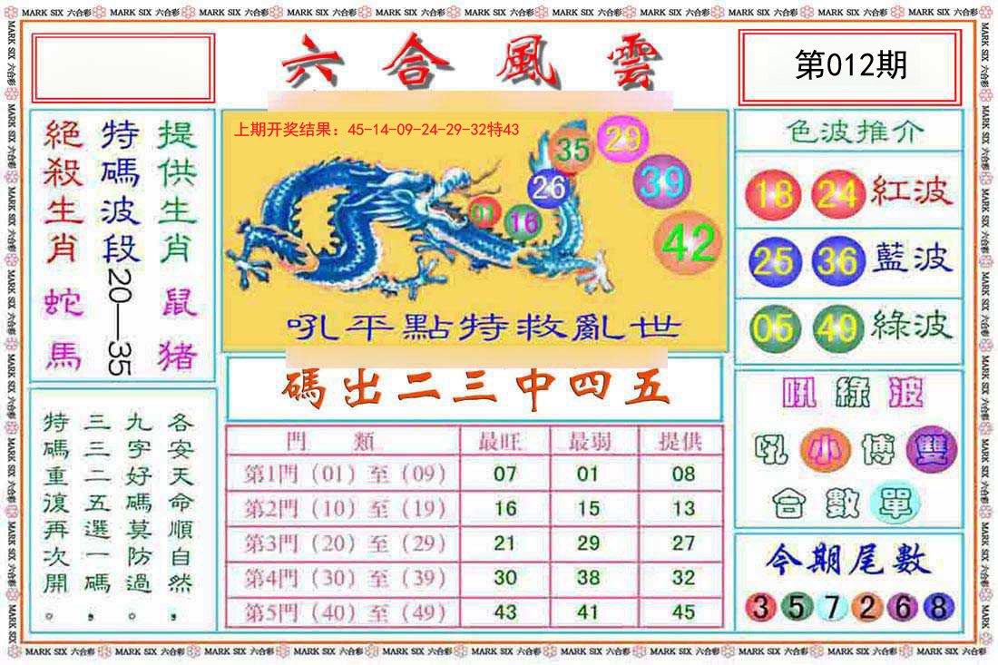 012期六合风云[图]
