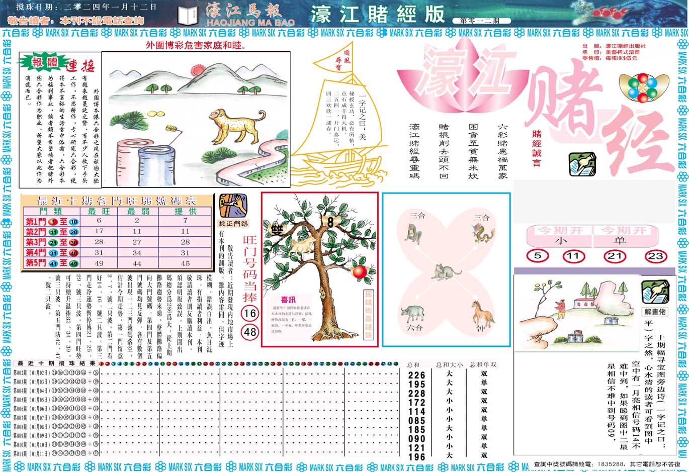 012期濠江赌经A[图]