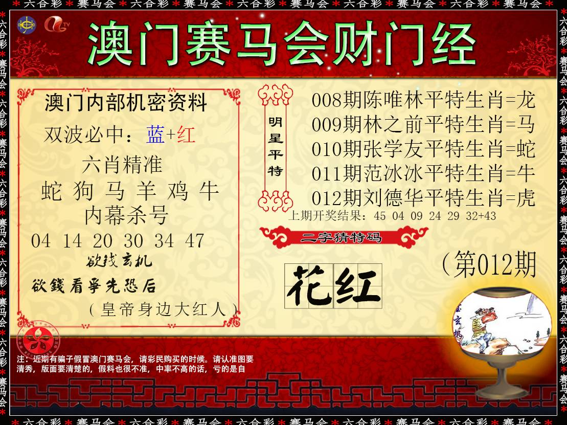 012期财门经[图]