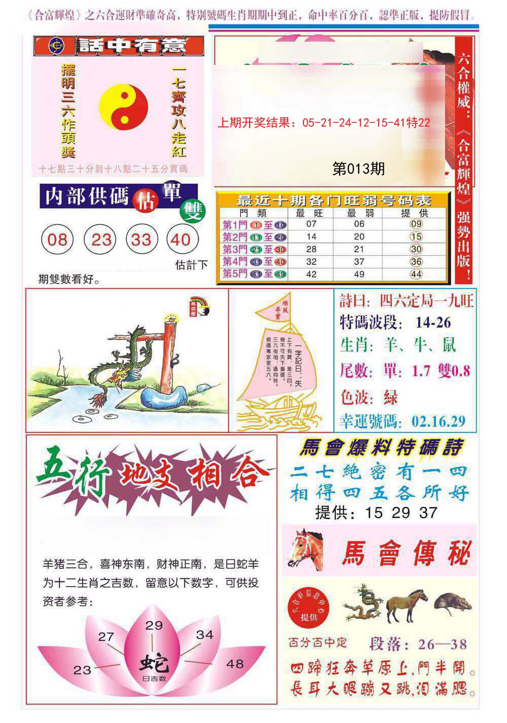 013期合富辉煌[图]