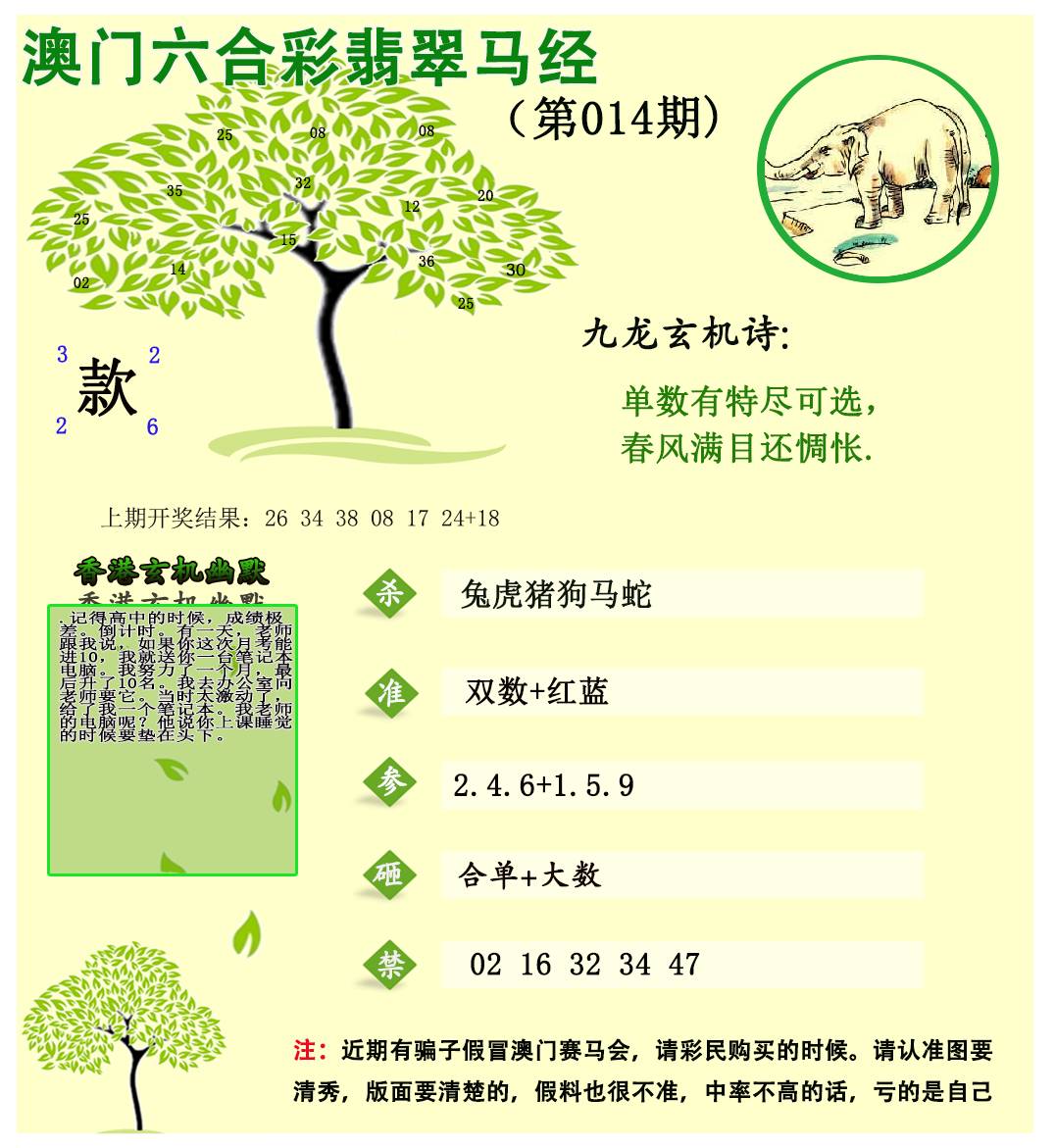 014期翡翠马经[图]